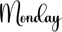 Monday Font