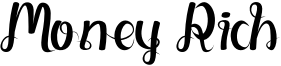 Money Rich Font