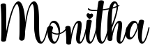 Monitha Font