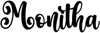 Monitha Font