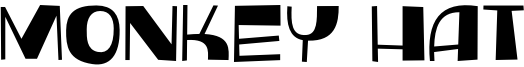 Monkey Hat Font