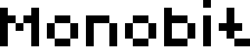 Monobit Font