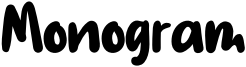 Monogram Font