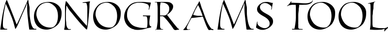 Monograms Toolbox Font