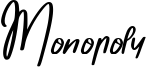 Monopoly Font