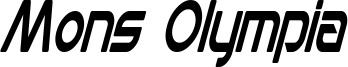 Mons Olympia Condensed Italic.otf
