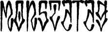 MonstaTag Font