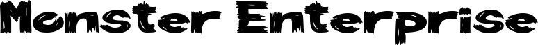 Monster Enterprise Font