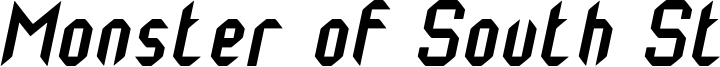 Monster of South Italic St.ttf