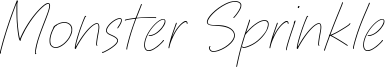 Monster Sprinkle Font
