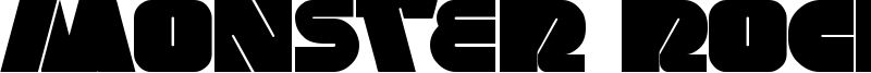 Monster Rock Font