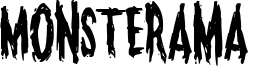 Monsterama  Font