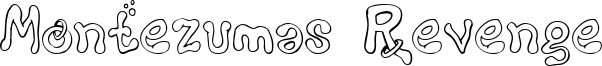 Montezumas Revenge Font