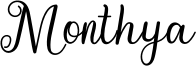 Monthya Font