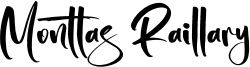 Monttas Raillary Font