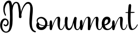 Monument Font