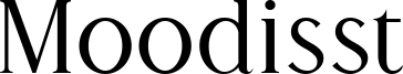 Moodisst Font