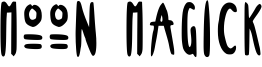 Moon Magick Font