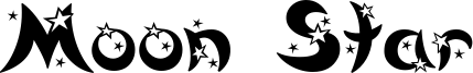 Moon Star Font