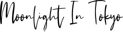 Moonlight In Tokyo Font