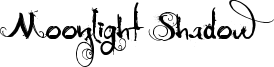 Moonlight Shadow Font