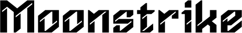 Moonstrike Font