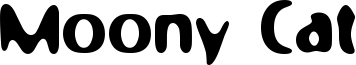 Moony Cat Font