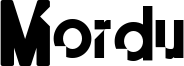 Mordu Font