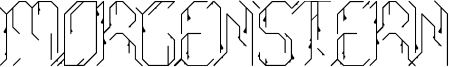 Morgenstern Font