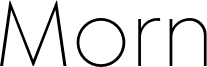 Morn Font
