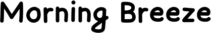 Morning Breeze Font