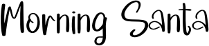 Morning Santa Font