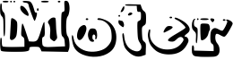 Moter Font