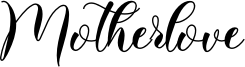 Motherlove Font