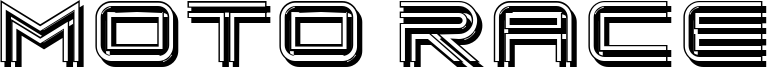 Moto Race Font