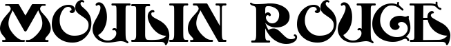 Moulin Rouge Font