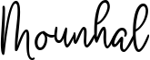 Mounhal Font