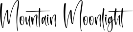 Mountain Moonlight Font