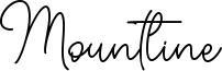 Mountline Font