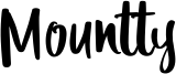 Mountty Font