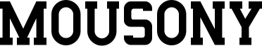 Mousony Font