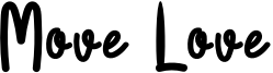 Move Love Font