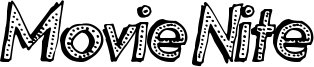 Movie Nite Font