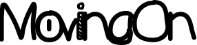 MovingOn Font