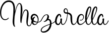 Mozarella Font
