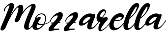 Mozzarella Font