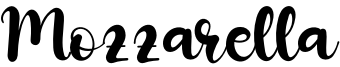 Mozzarella.otf