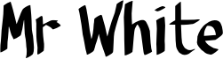 Mr White Font