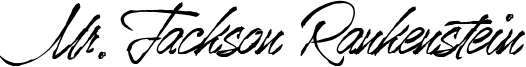 Mr.Jackson Rankenstein Font