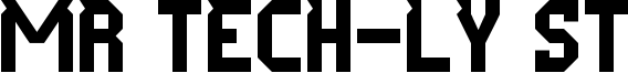 Mr Tech-Ly St Font